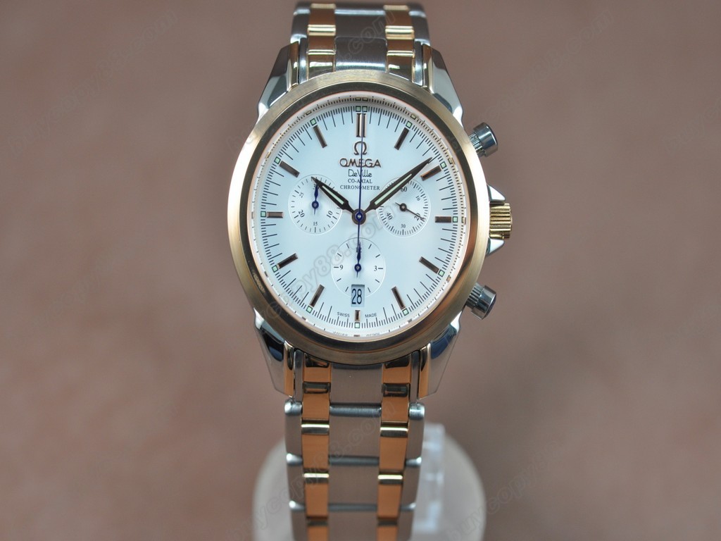 歐米茄 【男性用】 Deville TT White Dial Swiss 5030D 石英機芯搭載5