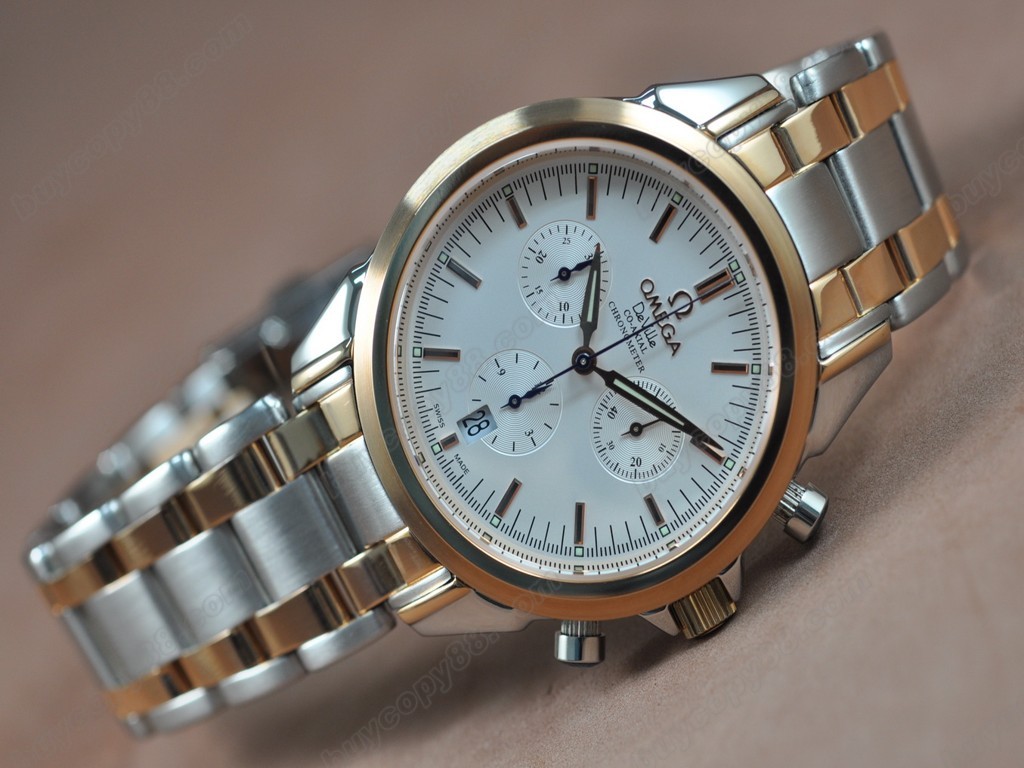 歐米茄 【男性用】 Deville TT White Dial Swiss 5030D 石英機芯搭載3