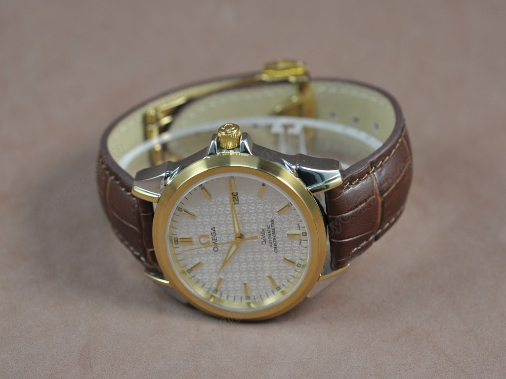 歐米茄 【男性用】Deville TT White Dial Swiss Eta 2834-2 自動機芯搭載4