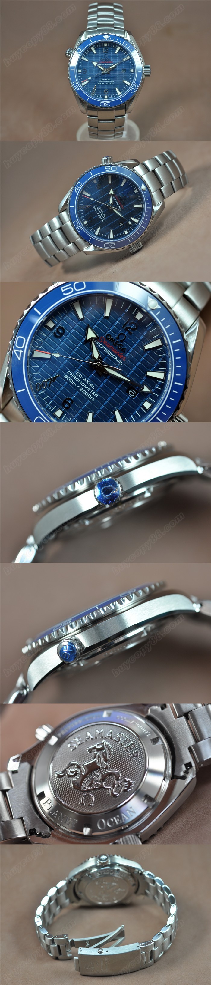 歐米茄Omega Seamaster 007 Asian 2836-2 自動機芯搭載0