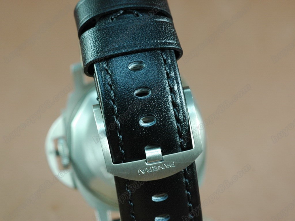 沛納海【男性用】Marina GMT Ti Black Dial Asia7750自動機芯搭載2