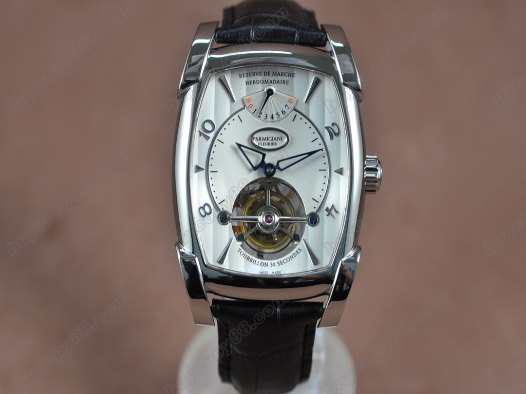 帕瑪強尼【男性用】  Kalpagraph Power Reserve SS/LE White Asian Flying Tourbillon 手上鏈搭載0