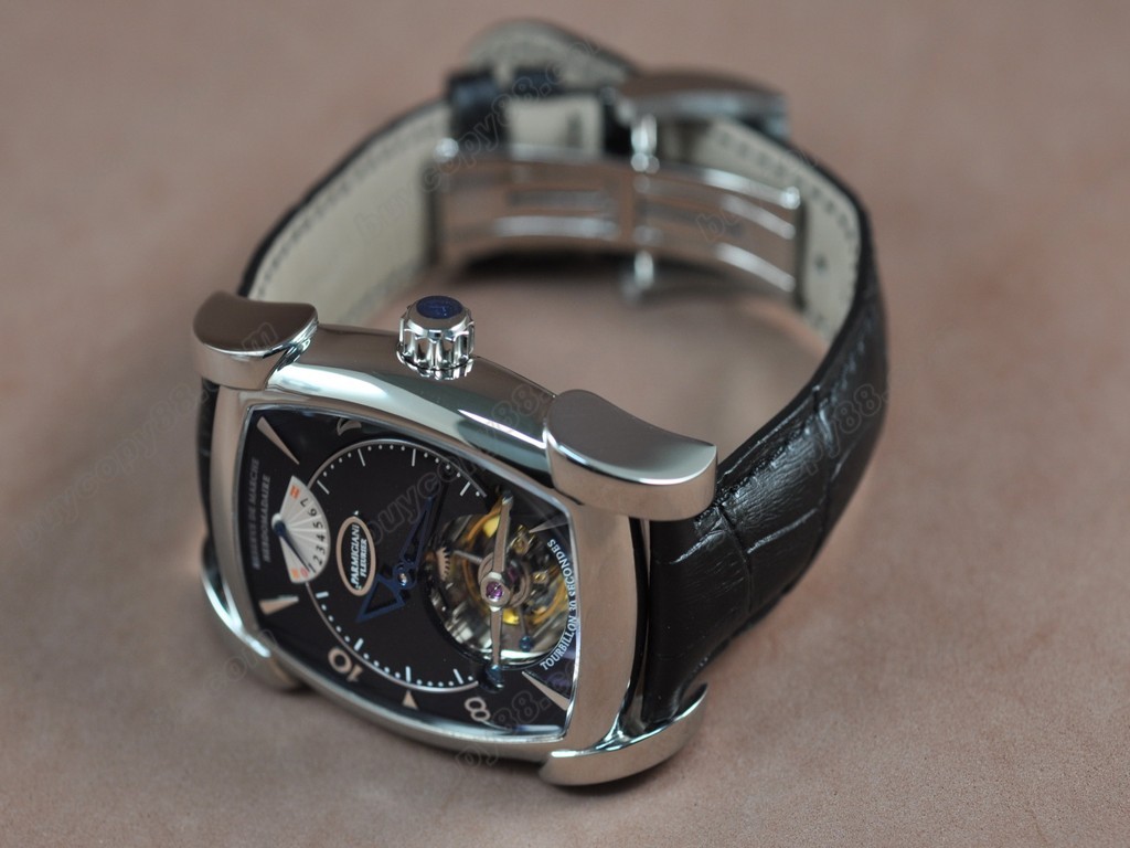 帕瑪強尼【男性用】  Kalpagraph Power Reserve SS/LE Black Asian Flying Tourbillon 手上鏈搭載2