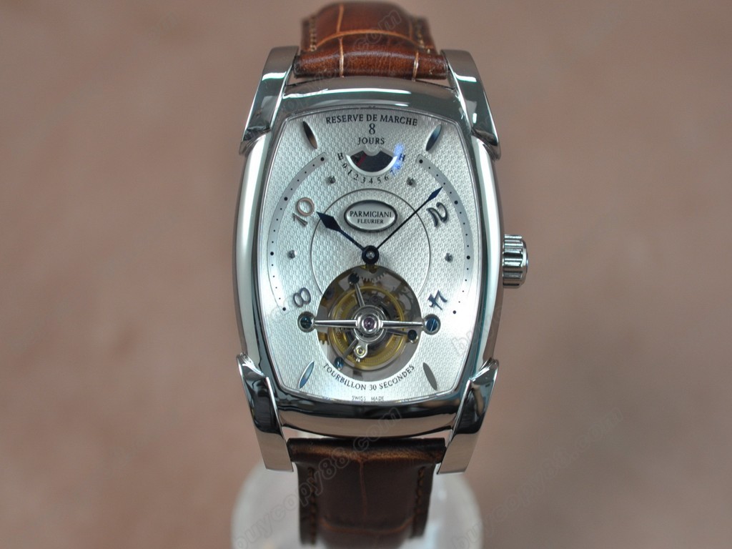 帕瑪強尼【男性用】  Kalpagraph Power Reserve SS/LE White Flying Tourbillon 手上鏈搭載0