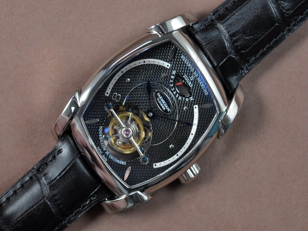 帕瑪強尼【男性用】 Kalpagraph Power Reserve SS/LE Blak Flying Tourbillon手上鏈搭載3