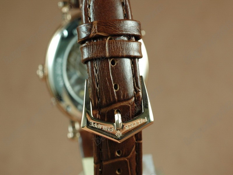 百達翡麗【男性用】 Calastrava Classic RG Case Brown Dial Brown Strap Japan 自動機芯搭載4