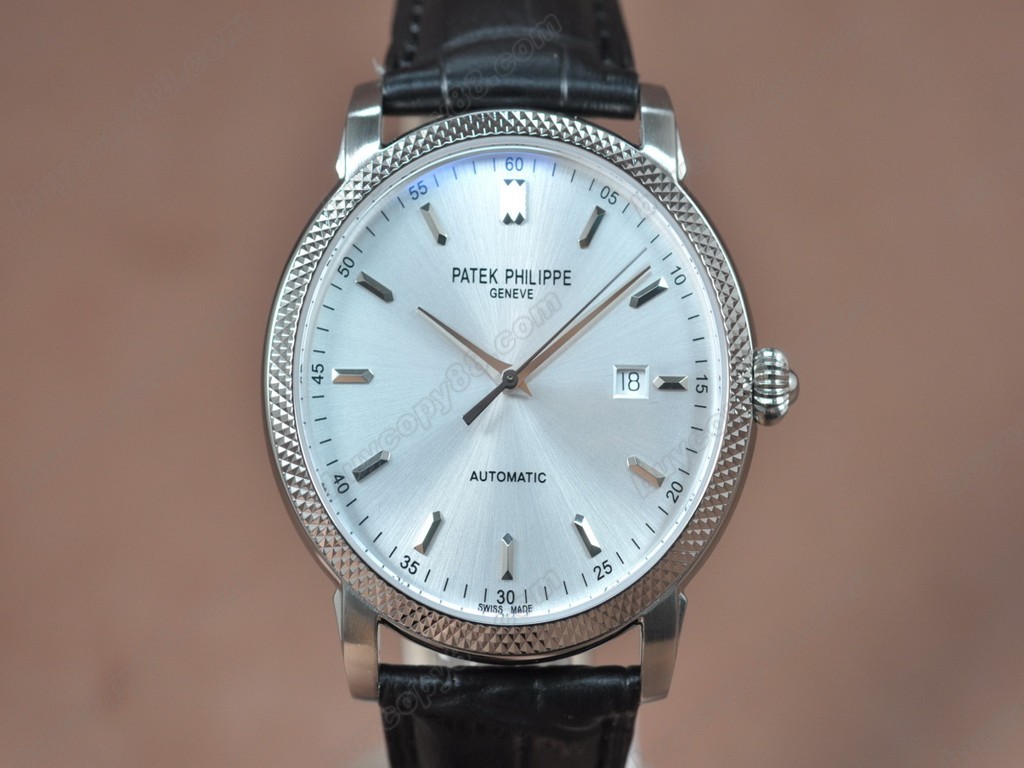 百達翡麗【男性用】 Calastrava SS/LE Silver White dial A-2824-2 自動機芯搭載1