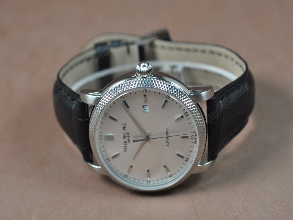 百達翡麗【男性用】 Calastrava SS/LE Silver White dial A-2824-2 自動機芯搭載2