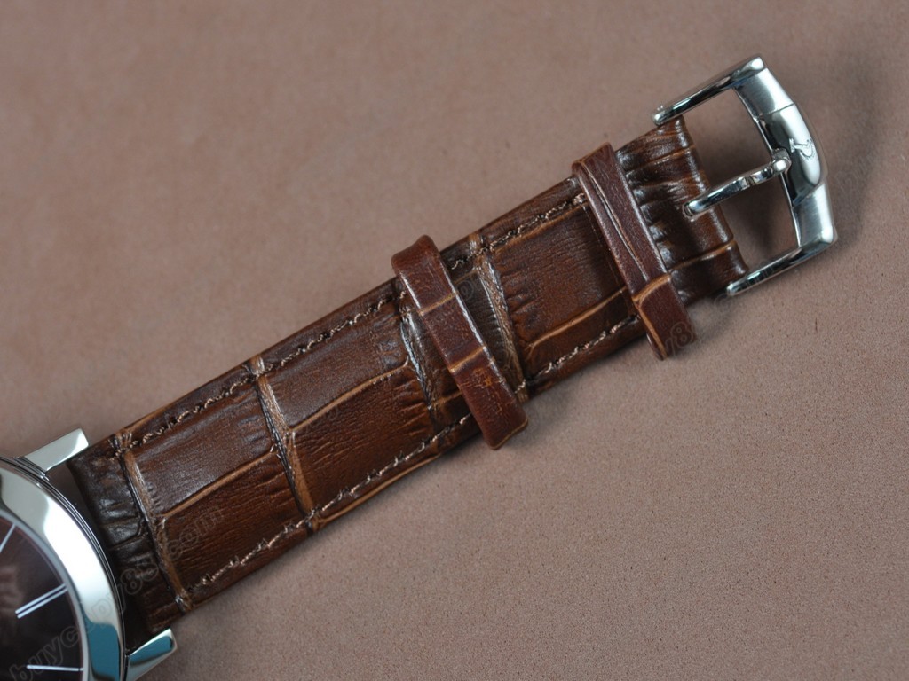 伯爵錶【男性用】Double sided SS/LE Brown/Silver Dial Swiss 石英機芯搭載3