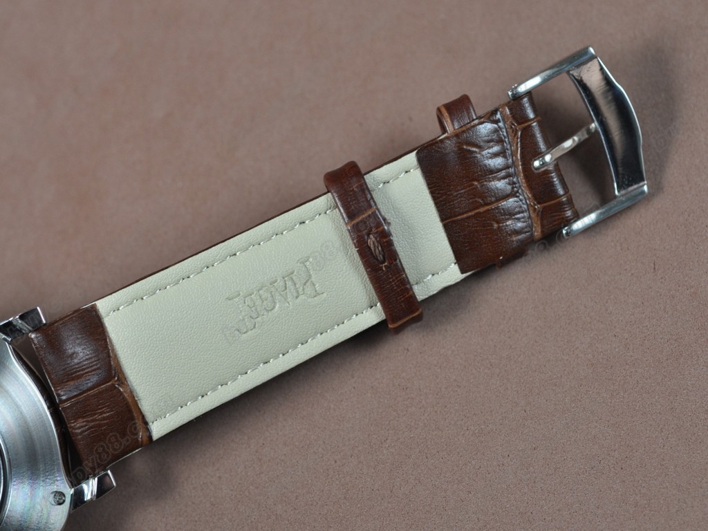 伯爵錶【男性用】Double sided SS/LE Brown/Silver Dial Swiss 石英機芯搭載4