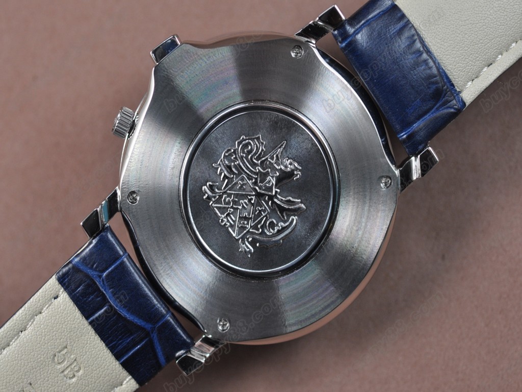 伯爵錶【男性用】 Double sided SS/LE Blue/Silver Dial Swiss石英機芯搭載2