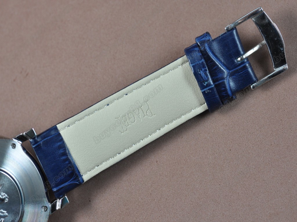 伯爵錶【男性用】 Double sided SS/LE Blue/Silver Dial Swiss石英機芯搭載6