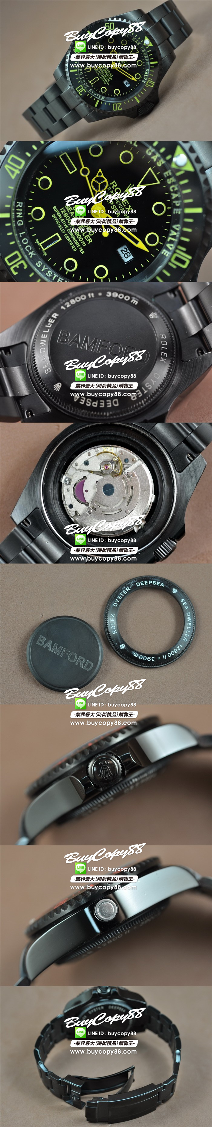 勞力士ROLEX DeepSea A2813 Auto movement0