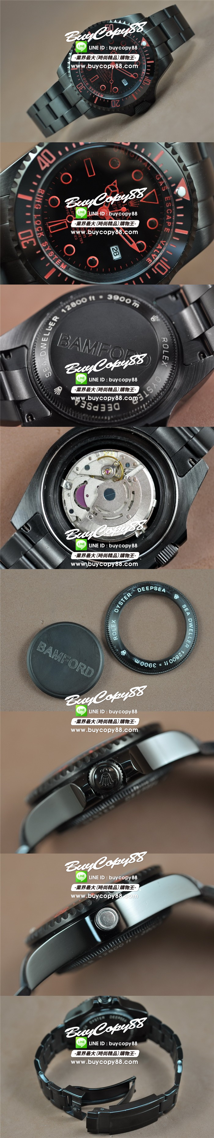 勞力士ROLEX DeepSea A2813 Auto movement0