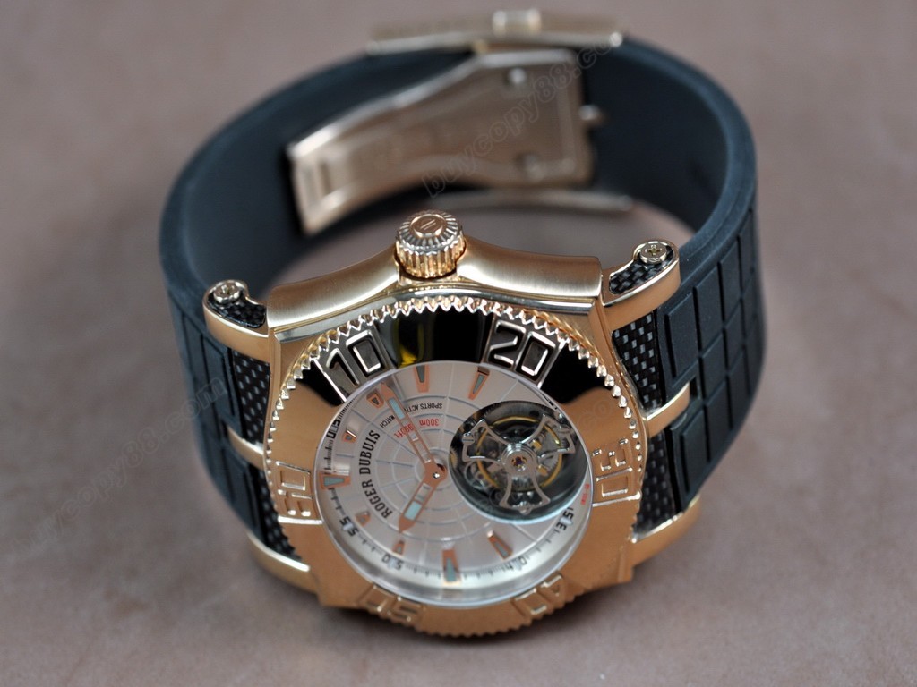 豪爵錶【男性用】 Easy Diver Tourbillon Manual手上鏈搭載3