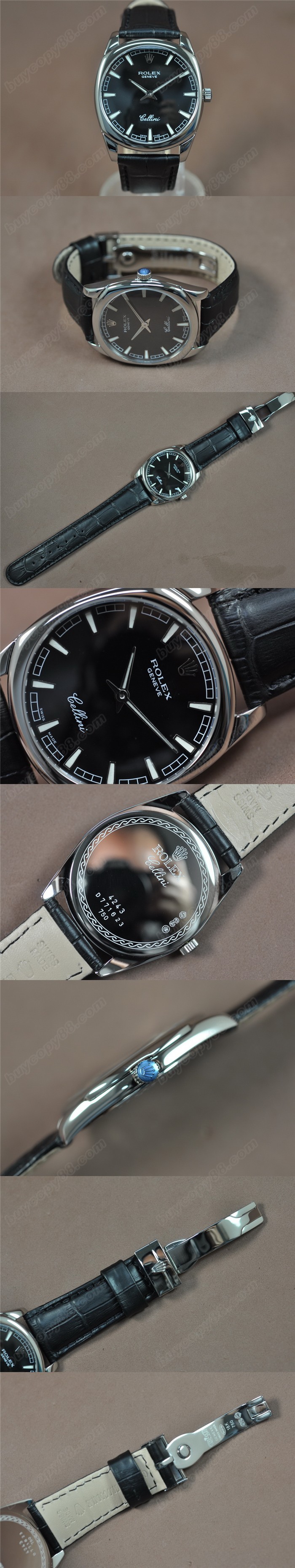 勞力士ROLEX Cellini 38mm SS/LE Ronda-762 石英機芯0