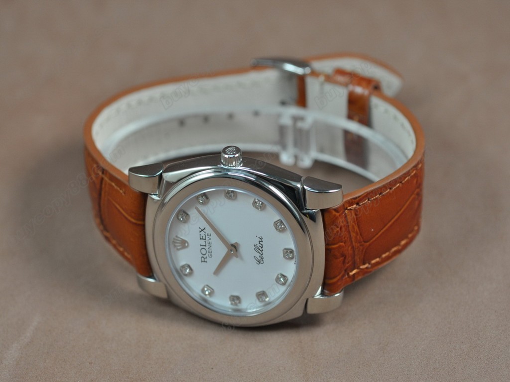 勞力士【男女兼用】Cellini 36mm SS/LE Metal grey dial Ronda 762 石英機芯搭載9