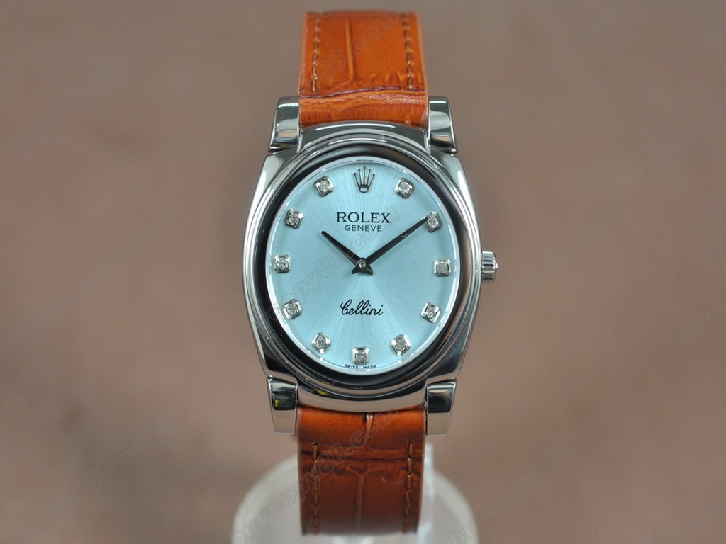 勞力士【男女兼用】Cellini 36mm SS/LE Metal grey dial Ronda 762石英機芯搭載11