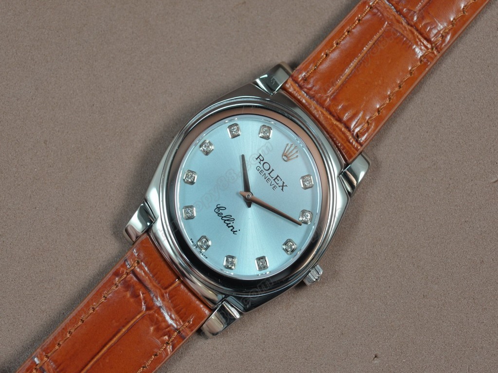 勞力士【男女兼用】Cellini 36mm SS/LE Metal grey dial Ronda 762石英機芯搭載8