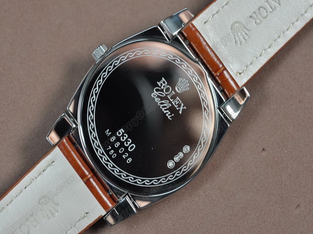 勞力士【男女兼用】Cellini 36mm SS/LE Metal grey dial Ronda 762石英機芯搭載7