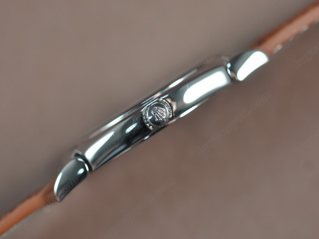 勞力士【男女兼用】Cellini 36mm SS/LE Metal grey dial Ronda 762 石英機芯搭載3