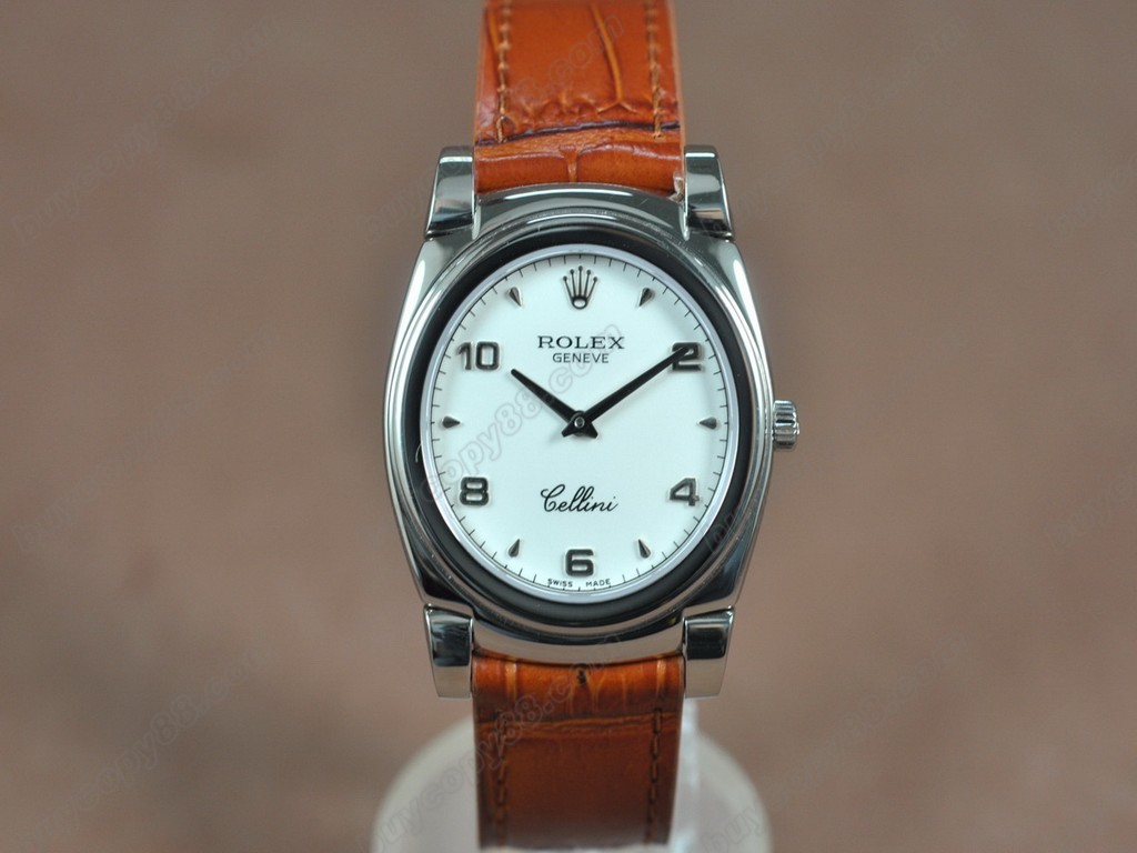 勞力士【男女兼用】Cellini 36mm SS/LE Metal grey dial Ronda 762 石英機芯搭載11