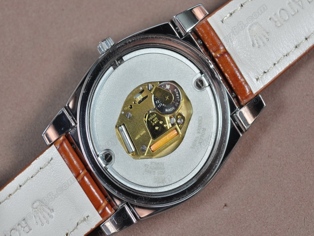 勞力士【男女兼用】36mm SS/LE Metal grey dial Ronda 762石英機芯搭載6