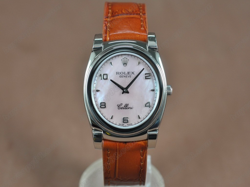勞力士【男女兼用】 Cellini 36mm SS/LE Metal grey dial Ronda 762 石英機芯搭載11