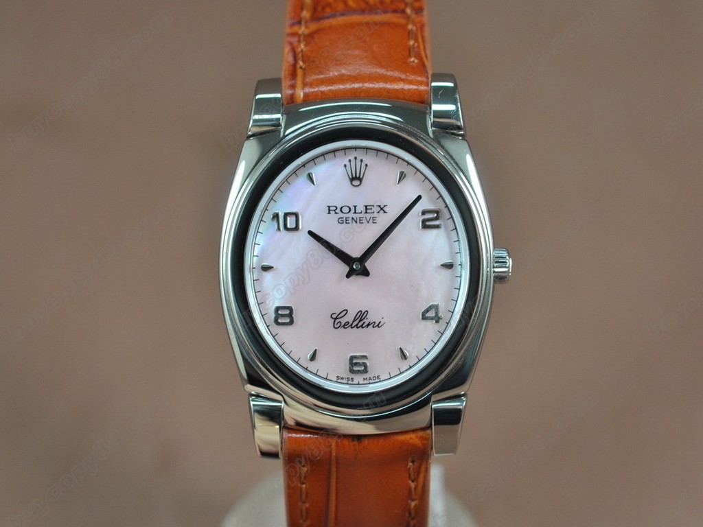 勞力士【男女兼用】 Cellini 36mm SS/LE Metal grey dial Ronda 762 石英機芯搭載10