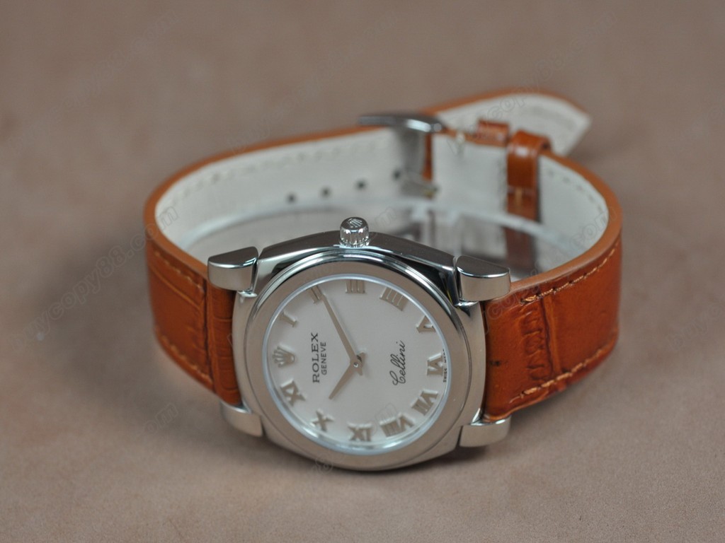 勞力士【男女兼用】Cellini 36mm SS/LE Metal grey dial Ronda 762 石英機芯搭載9