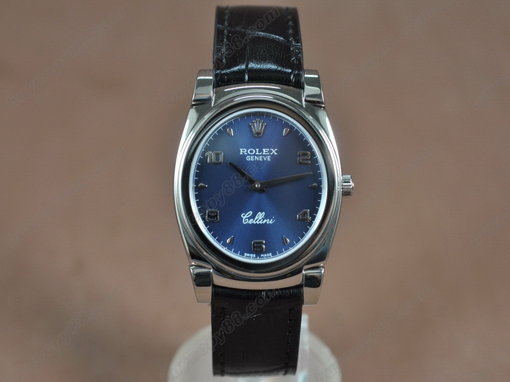 勞力士【男女兼用】Cellini 36mm SS/LE Metal grey dial Ronda 762石英機芯搭載10