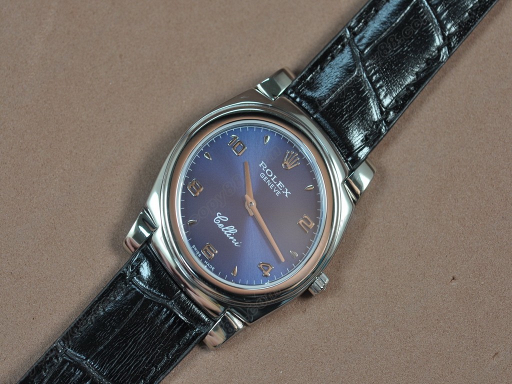 勞力士【男女兼用】Cellini 36mm SS/LE Metal grey dial Ronda 762石英機芯搭載7