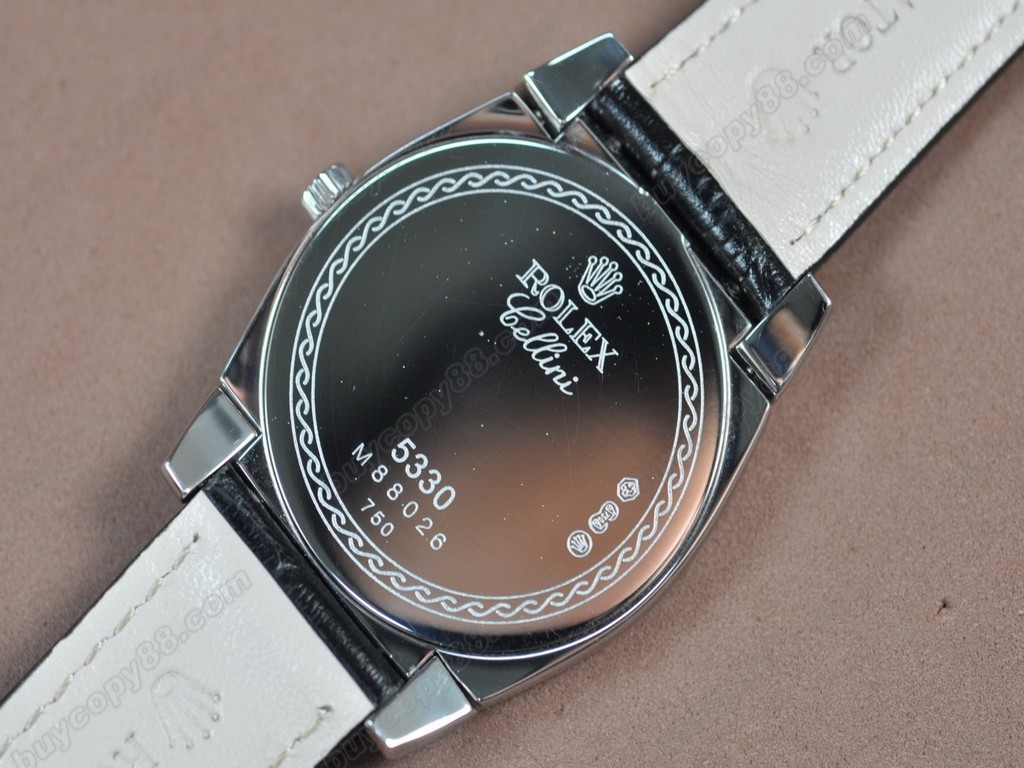 勞力士【男女兼用】Cellini 36mm SS/LE Metal grey dial Ronda 762石英機芯搭載6