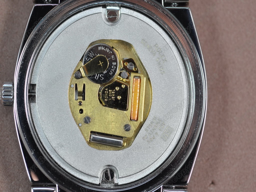 勞力士【男女兼用】 Cellini 36mm SS/LE Metal grey dial Ronda 762 石英機芯搭載5