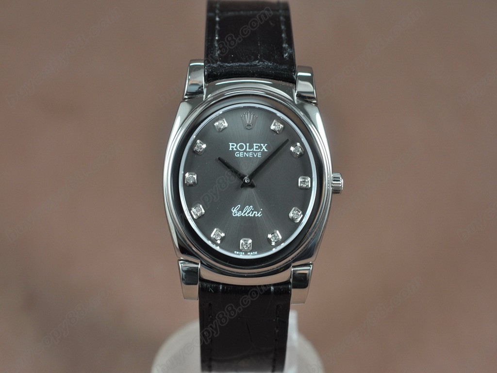 勞力士【男女兼用】 Cellini 36mm SS/LE Ronda 762 石英機芯搭載0