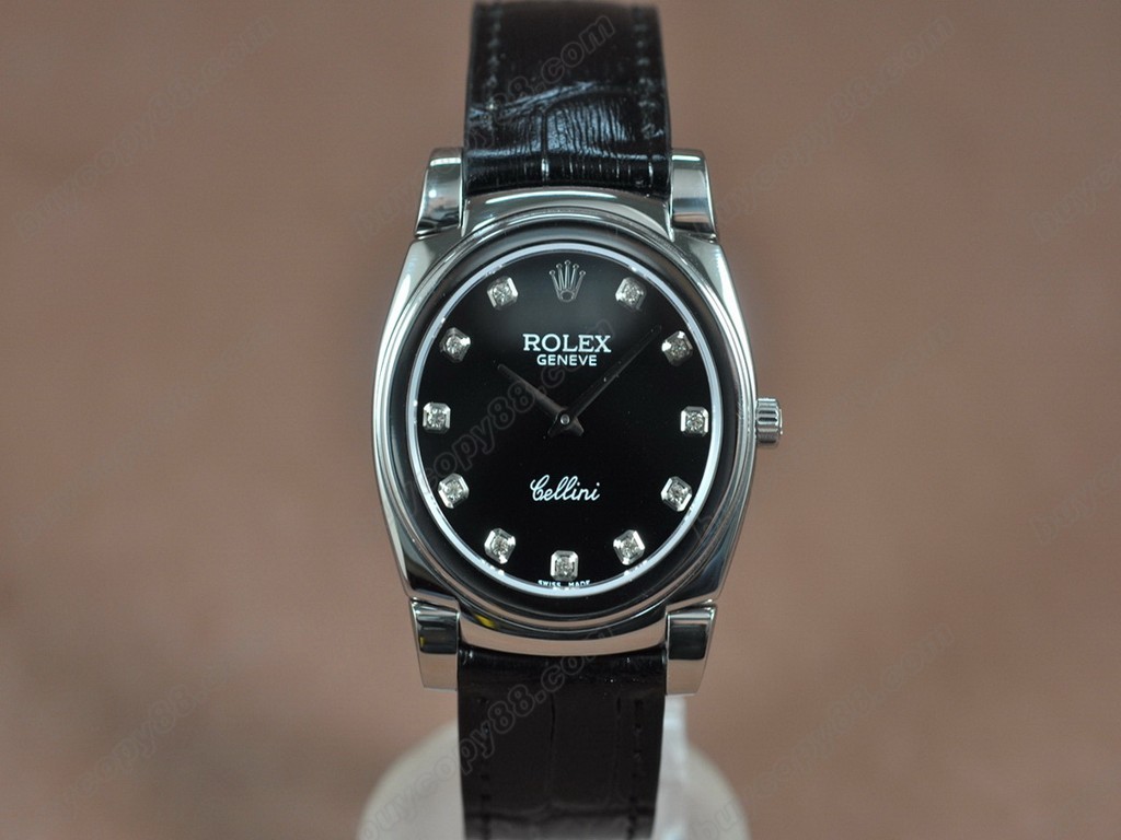 勞力士【男女兼用】 Cellini 36mm SS/LE Ronda 762 石英機芯搭載0