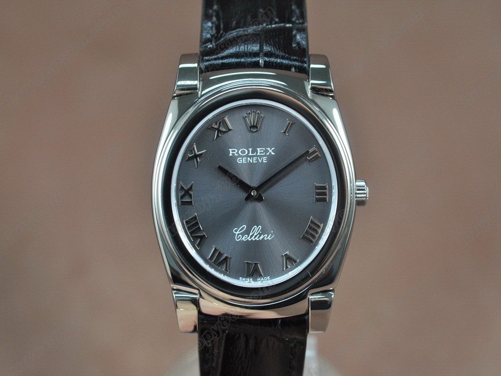 勞力士【男女兼用】 Cellini 36mm SS/LE Ronda 762 石英機芯搭載1