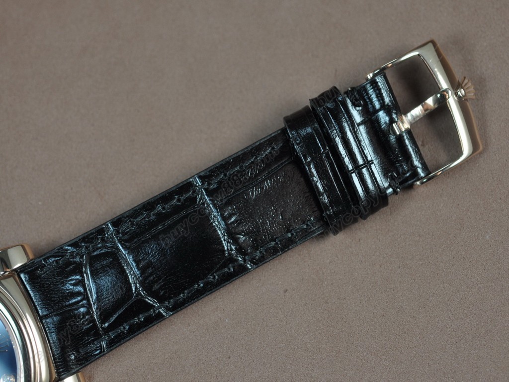 勞力士【男女兼用】 Cellini 36mm RG/LE Pearl blue dial Ronda 762 石英機芯搭載2