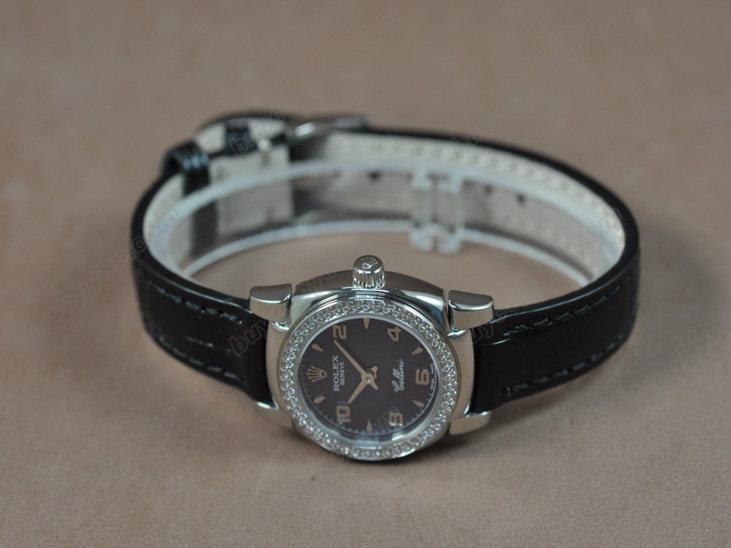 勞力士【女性用】Cellini 26mm SS/LE Diam Bel Ronda 762石英機芯搭載5