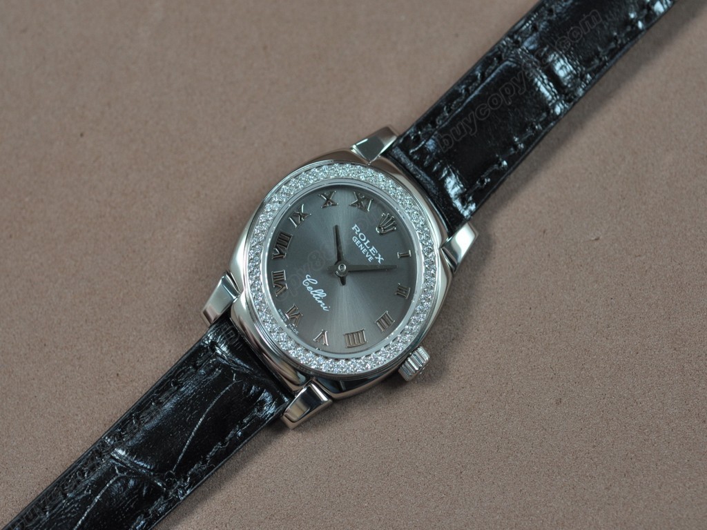 勞力士【女性用】Cellini 26mm SS/LE Diam Bel Ronda 762石英機芯搭載4