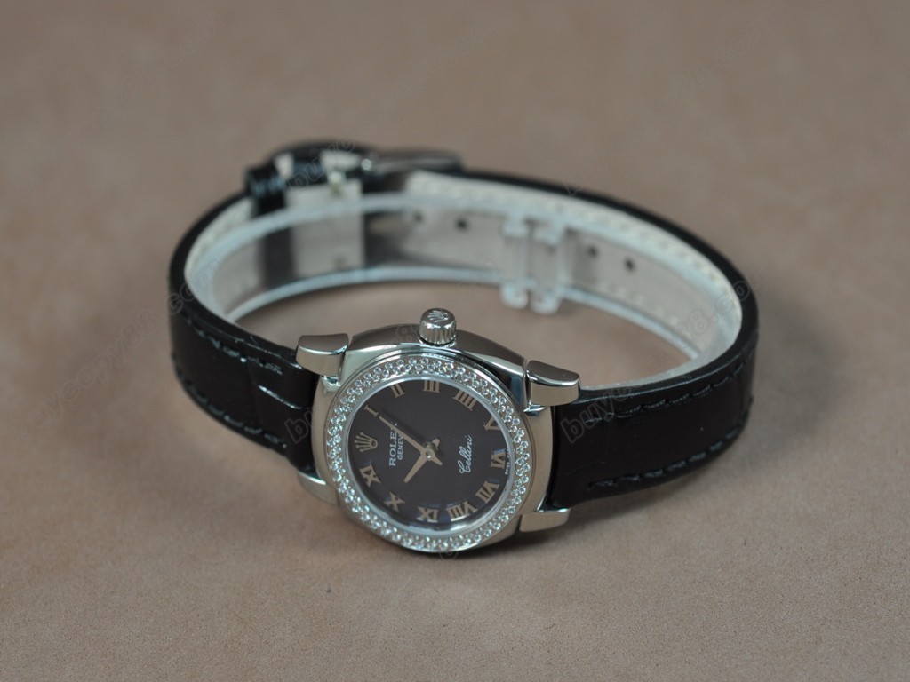 勞力士【女性用】Cellini 26mm SS/LE Diam Bel Ronda 762石英機芯搭載5
