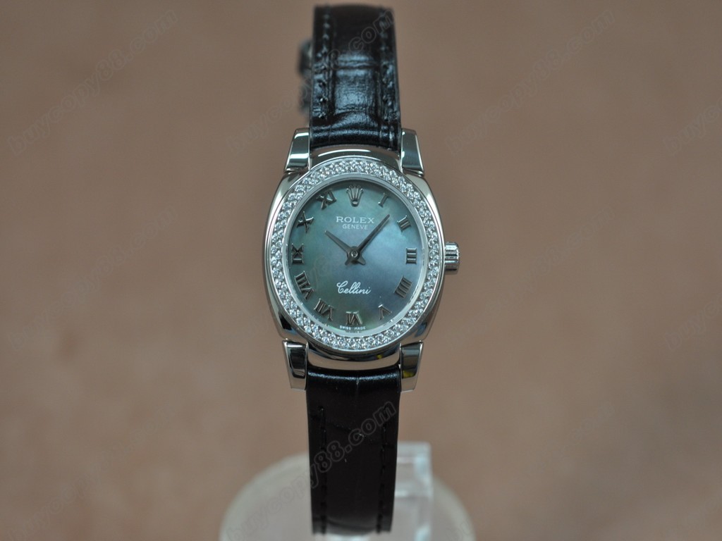 勞力士【女性用】Cellini 26mm SS/LE Diam Bel Ronda 762石英機芯搭載7