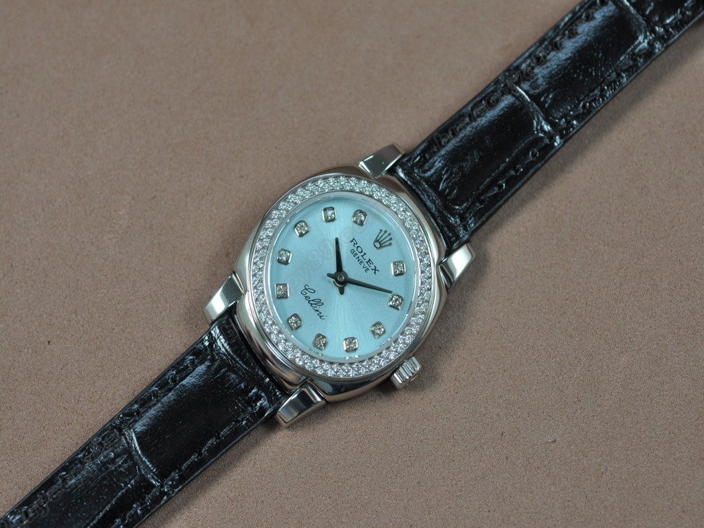勞力士【女性用】Cellini 26mm SS/LE Diam Bel Ronda 762石英機芯搭載4