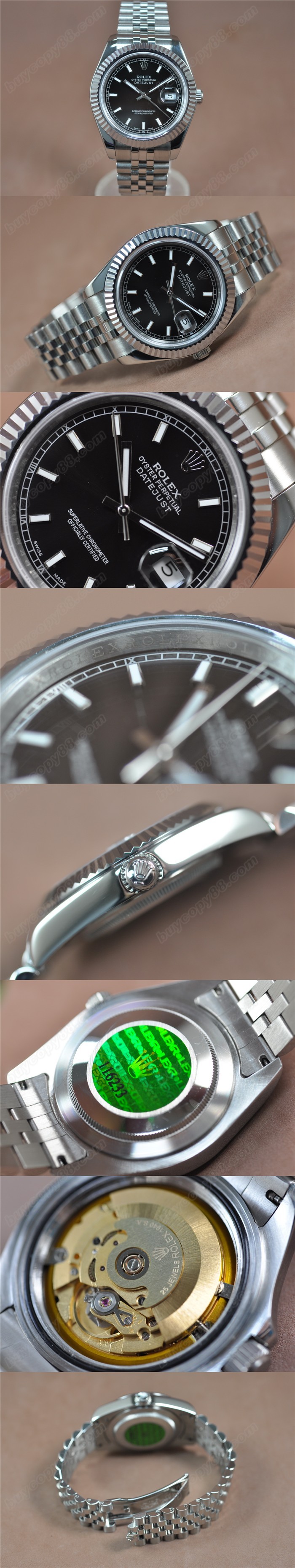 勞力士ROLEX DateJust II 41mm SS/SS 亞洲2836-2 自動機芯搭載0