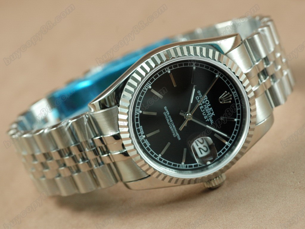 勞力士【男性用】 DateJust 36mm SS/SS White Dial A-2836-2自動機芯搭載1