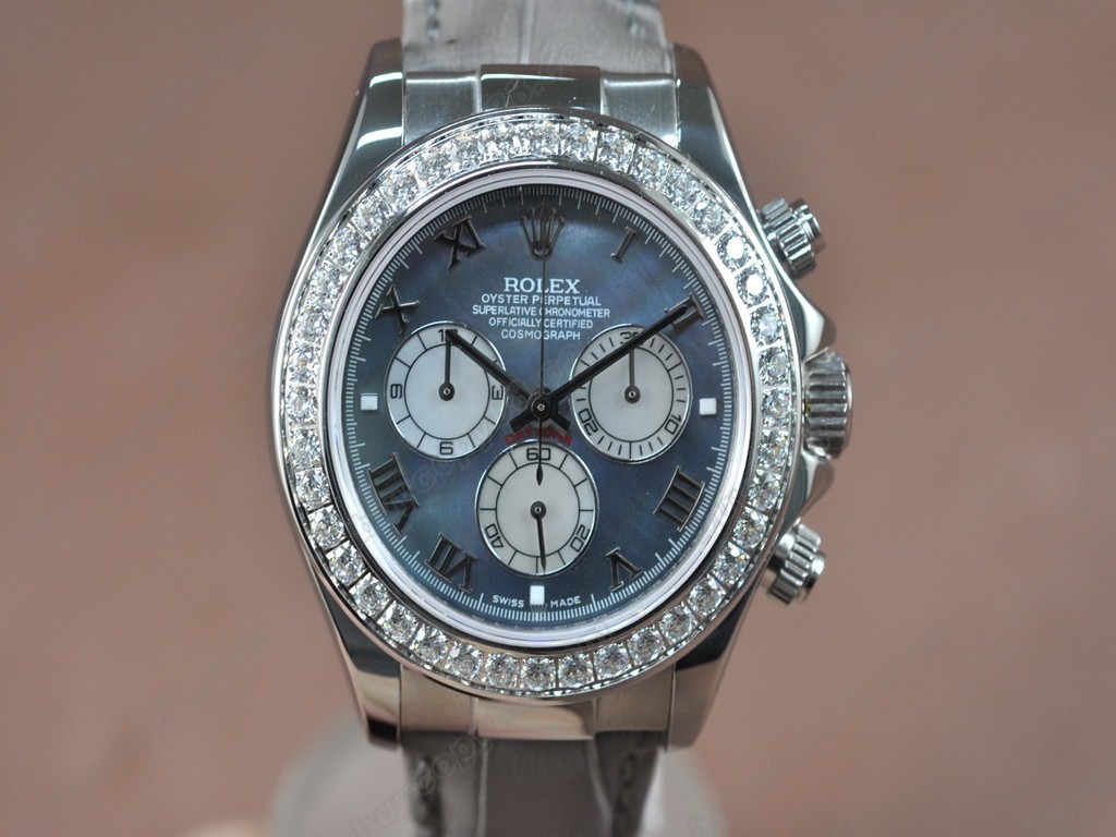 勞力士【男性用】 Daytona SS/LE/Diam Pearl BlueAsia7750自動機芯搭載9