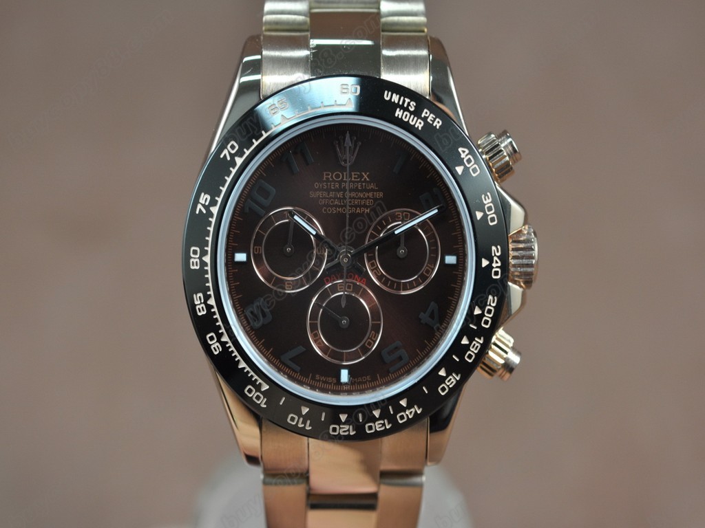勞力士【男性用】 Daytona Full RG White dial Asia7750自動機芯搭載7