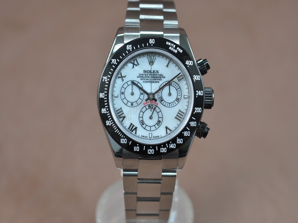 勞力士【男性用】Daytona SS/PVD Pearl blue Asia7750自動機芯搭載6