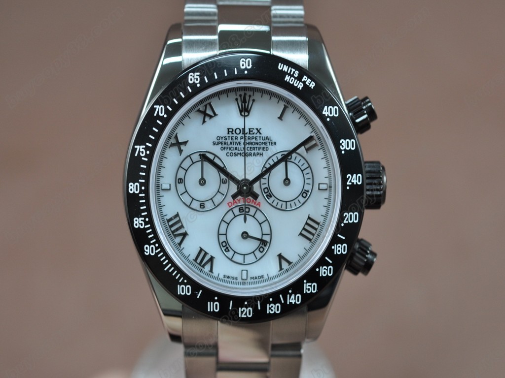 勞力士【男性用】Daytona SS/PVD Pearl blue Asia7750自動機芯搭載5