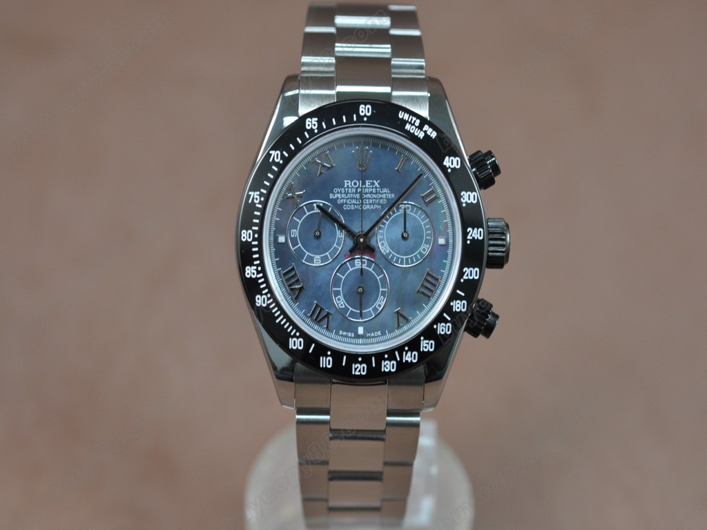 勞力士【男性用】Daytona SS/PVD Pearl blue Asia7750自動機芯搭載6